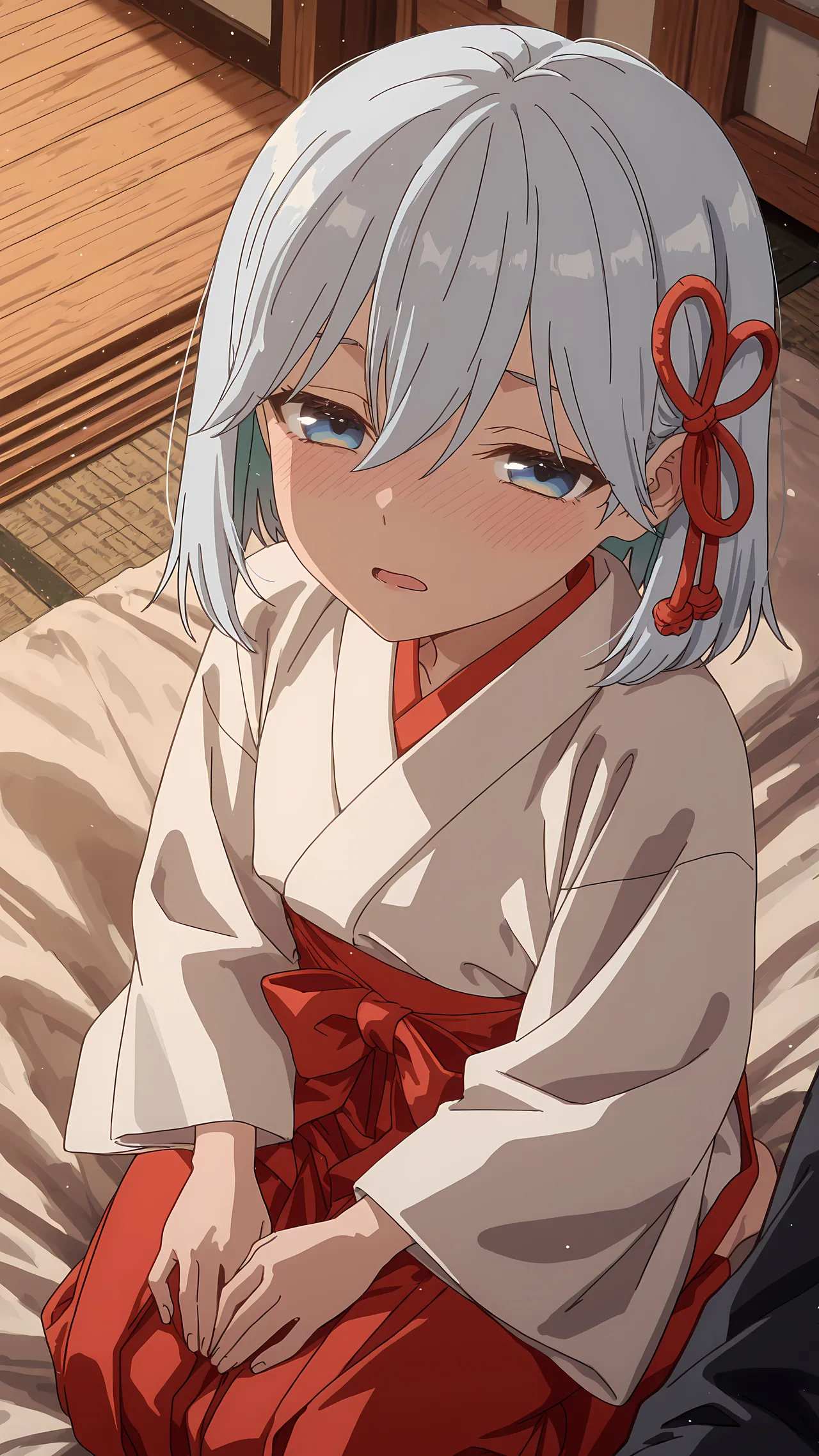 BBStaff 神社の世継ぎを作る為種を貰う甘〇朝姫 Asahi Amagami - Image 6