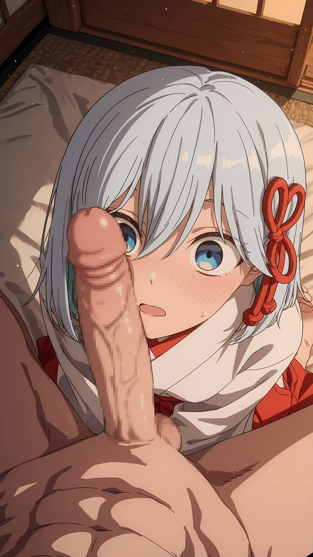 BBStaff 神社の世継ぎを作る為種を貰う甘〇朝姫 Asahi Amagami - Image 8