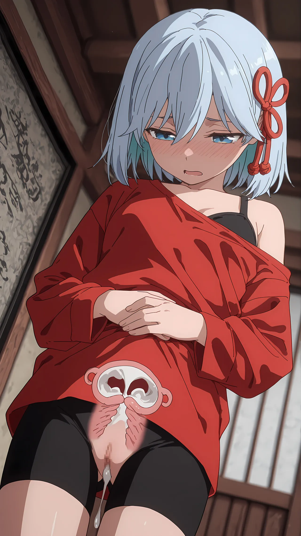 BBStaff 神社の世継ぎを作る為種を貰う甘〇朝姫 Asahi Amagami - Image 96