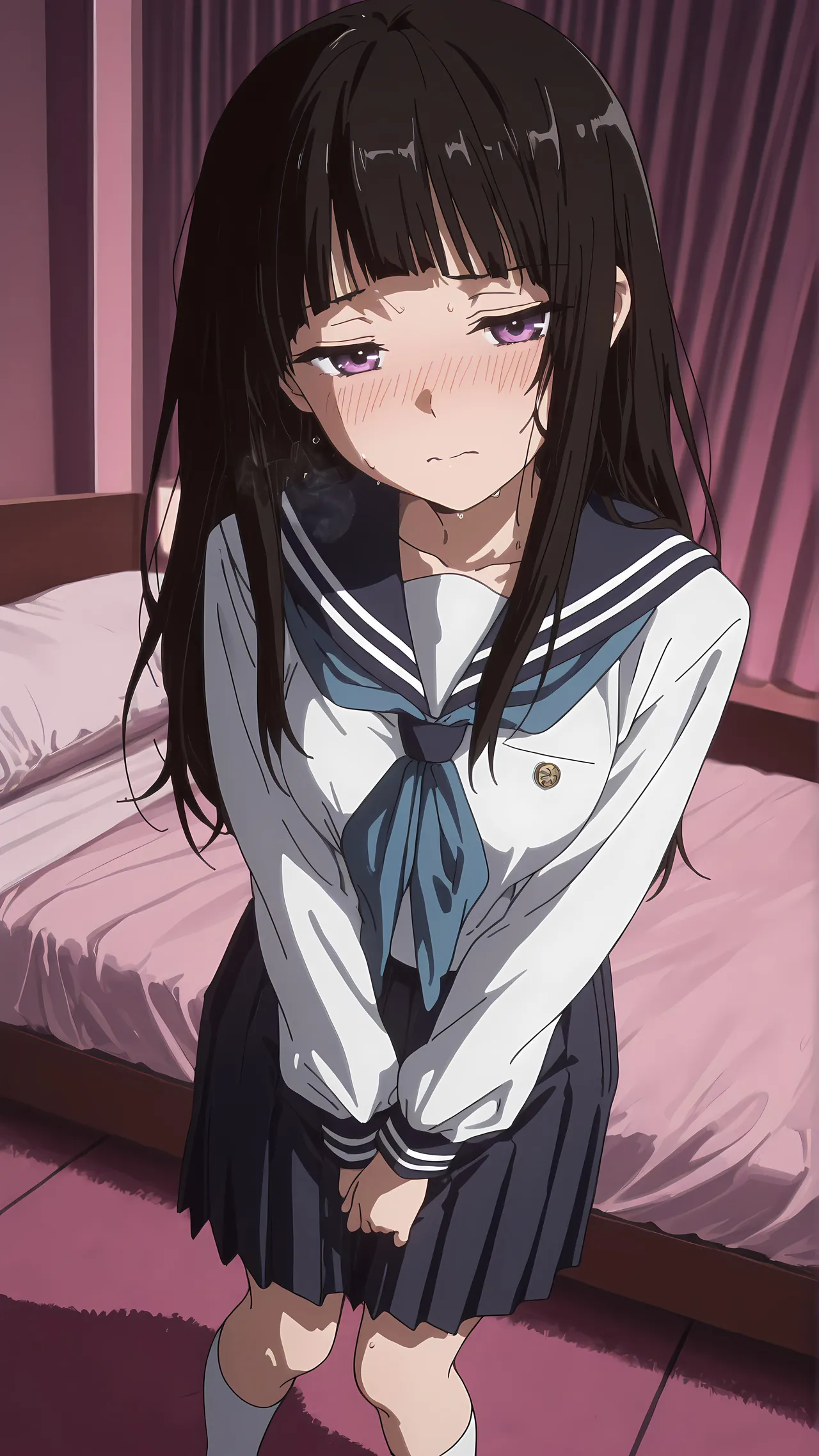 BBStaff 奉〇郎と恋仲になり学〇妊娠する千反田〇る Chitanda - Image 10