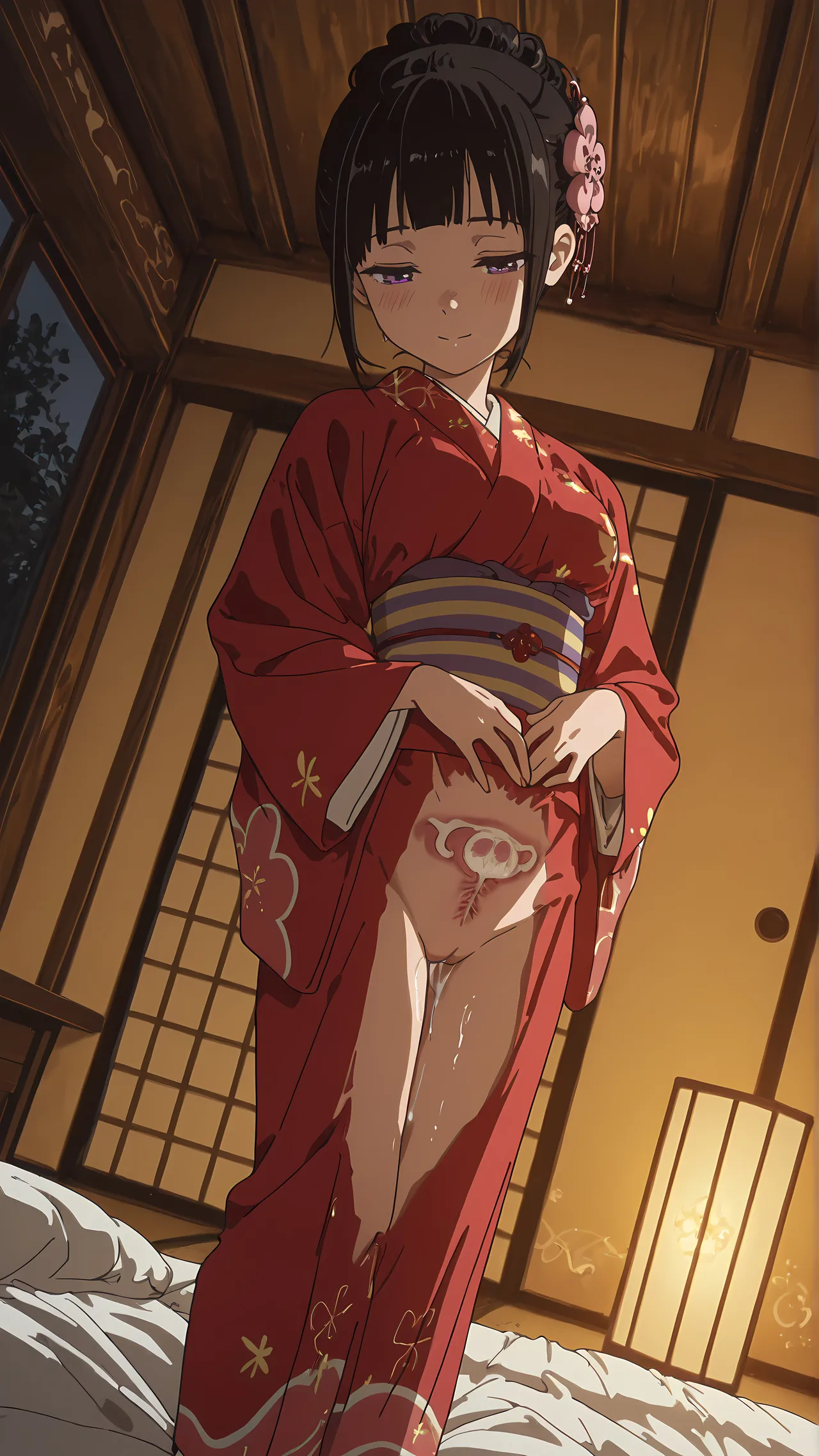 BBStaff 奉〇郎と恋仲になり学〇妊娠する千反田〇る Chitanda - Image 115