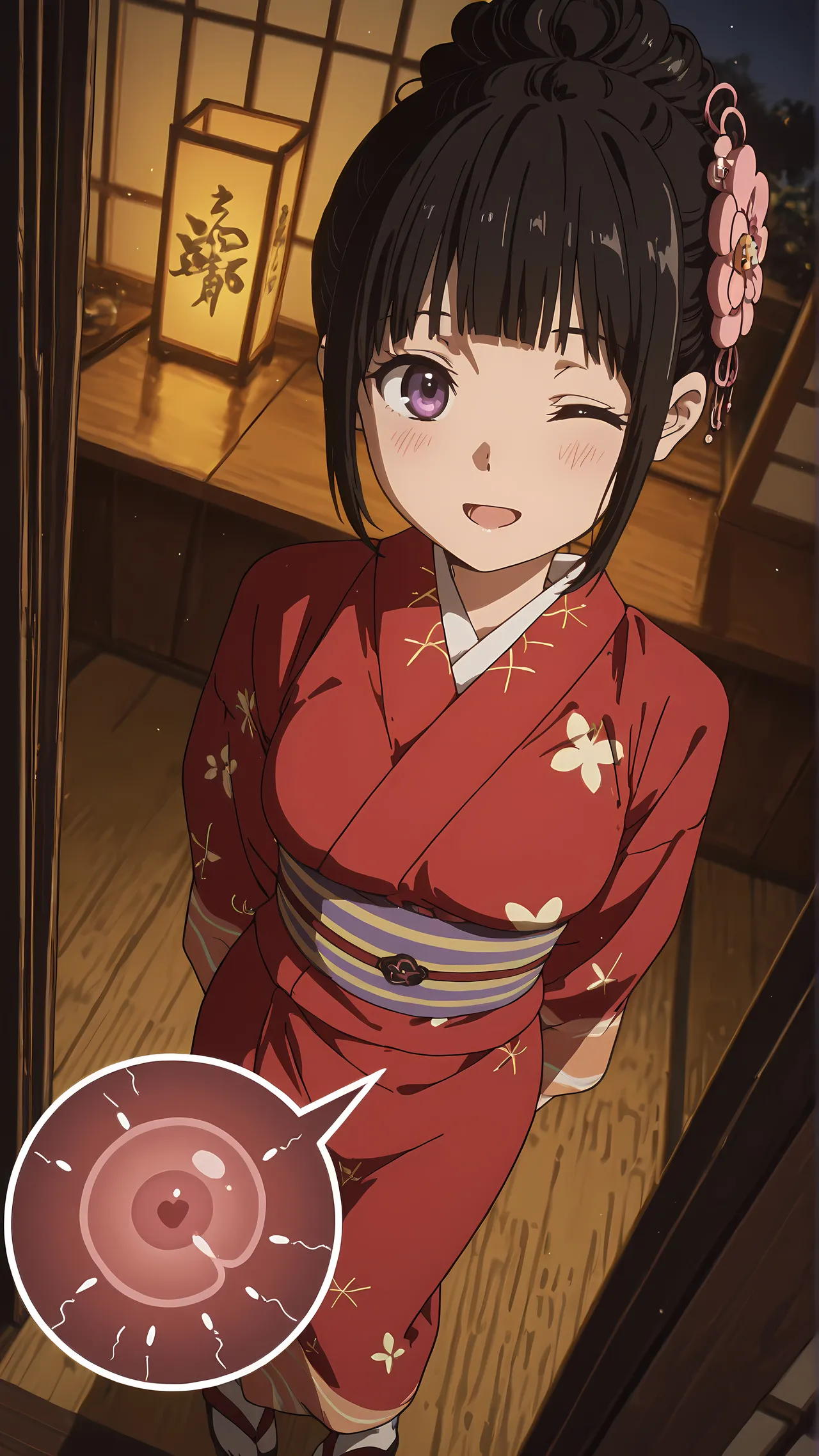 BBStaff 奉〇郎と恋仲になり学〇妊娠する千反田〇る Chitanda - Image 119