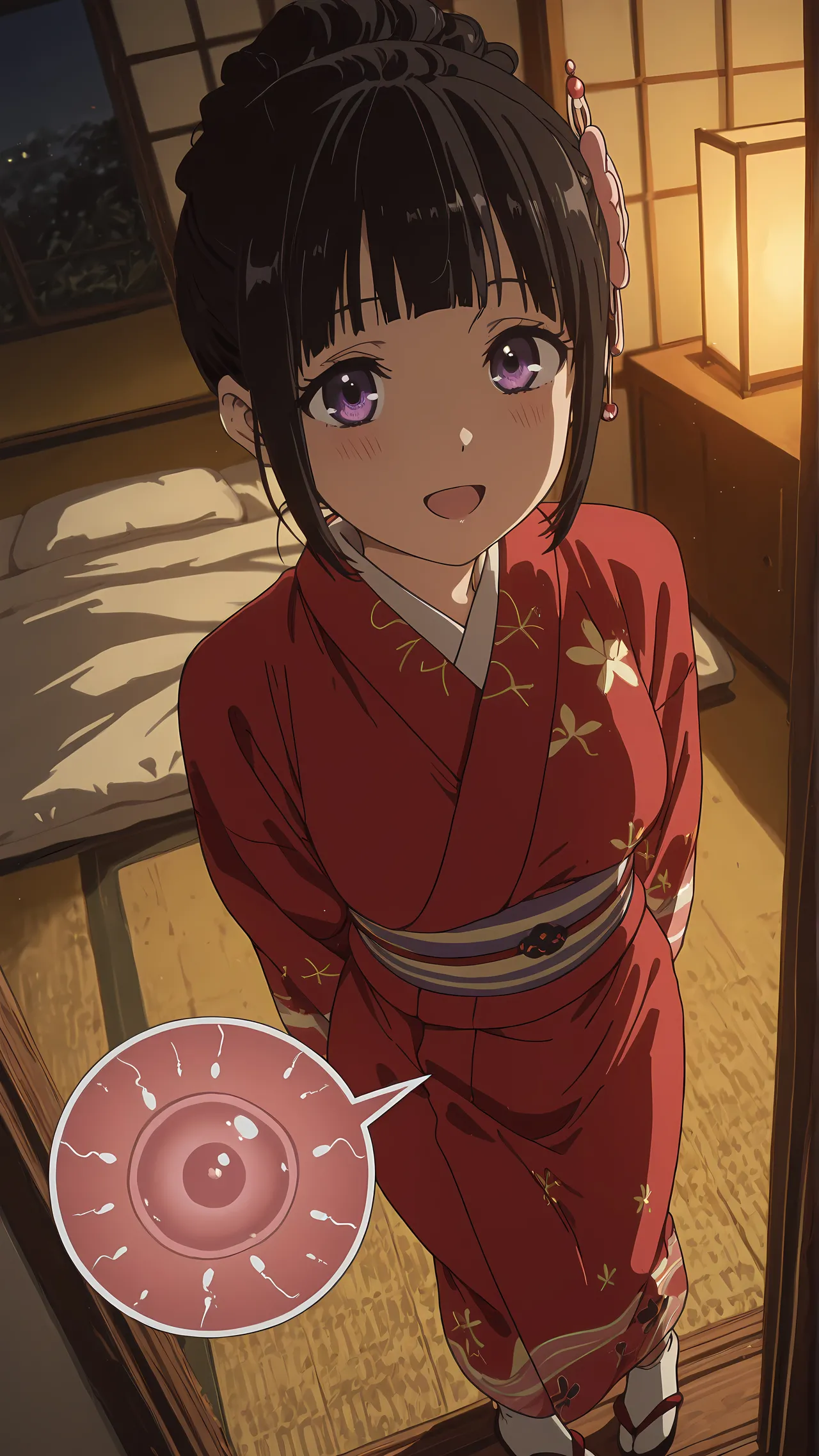 BBStaff 奉〇郎と恋仲になり学〇妊娠する千反田〇る Chitanda - Image 120