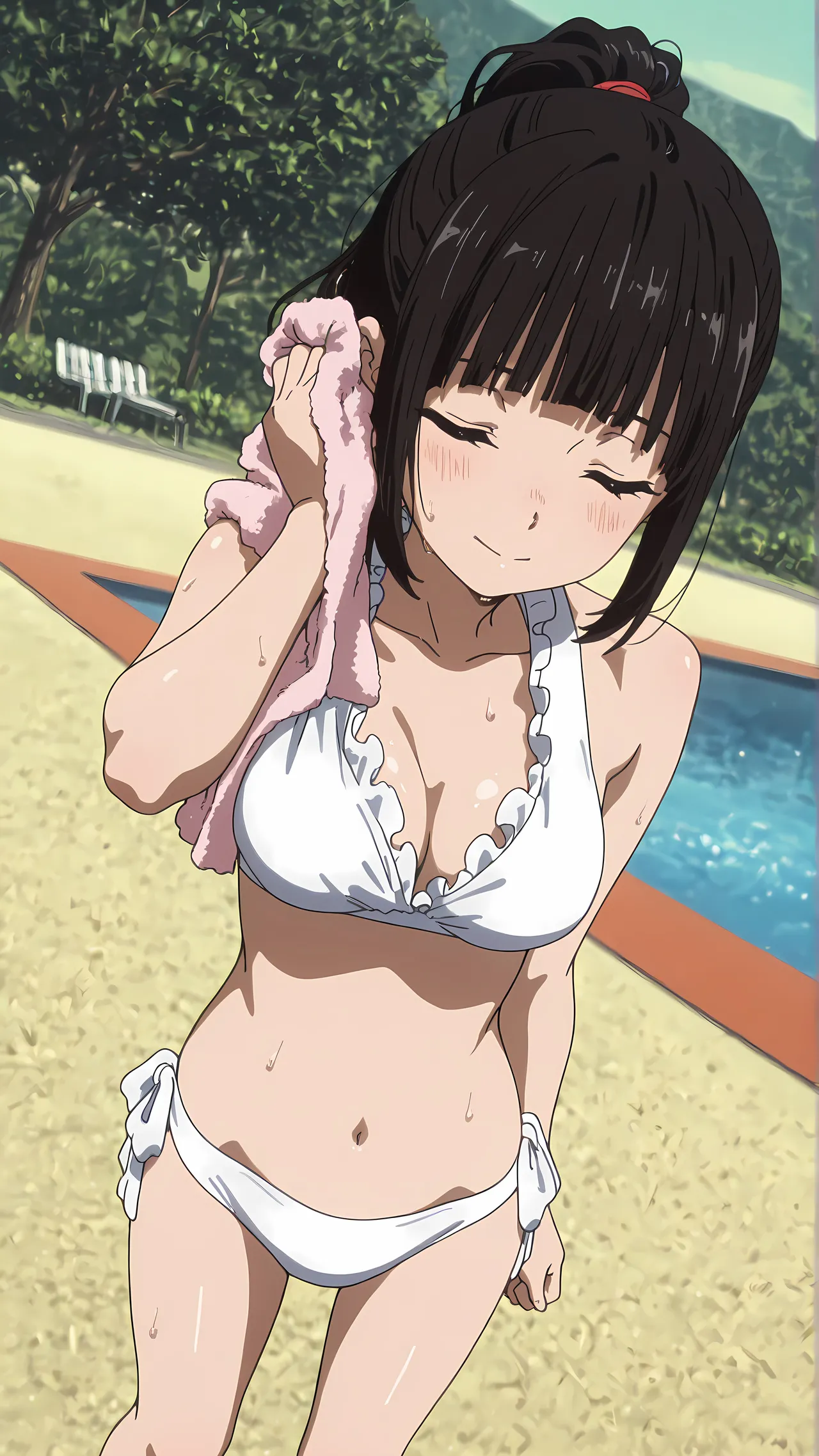 BBStaff 奉〇郎と恋仲になり学〇妊娠する千反田〇る Chitanda - Image 124