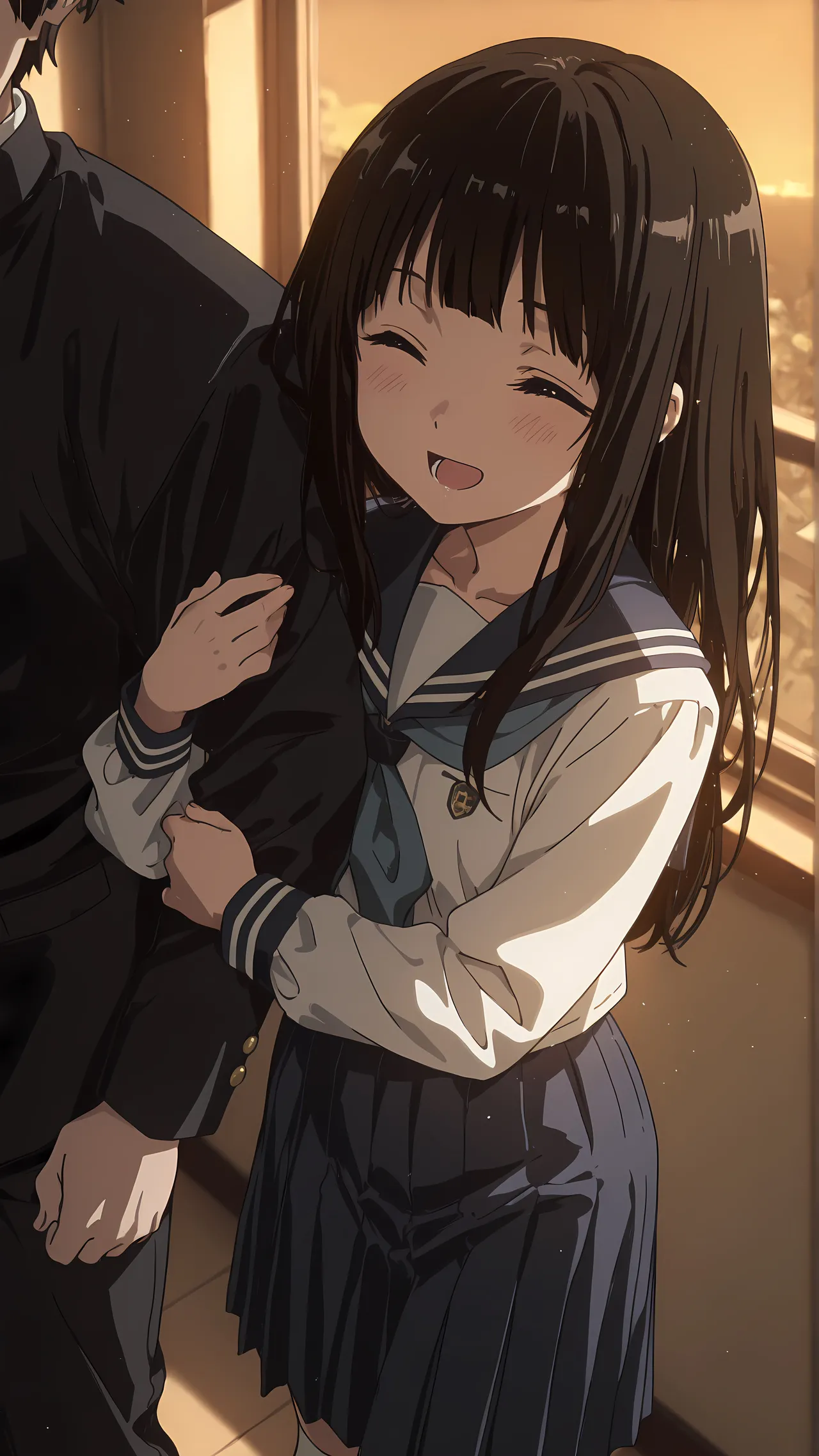 BBStaff 奉〇郎と恋仲になり学〇妊娠する千反田〇る Chitanda - Image 3