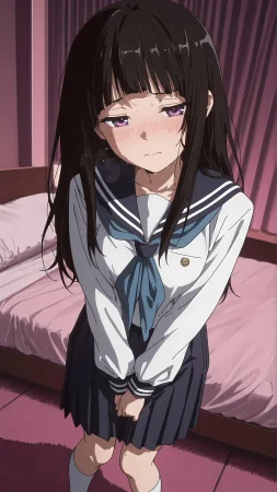 BBStaff 奉〇郎と恋仲になり学〇妊娠する千反田〇る Chitanda - Page 10