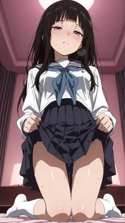 BBStaff 奉〇郎と恋仲になり学〇妊娠する千反田〇る Chitanda - Page 12