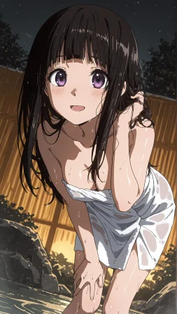 BBStaff 奉〇郎と恋仲になり学〇妊娠する千反田〇る Chitanda - Page 62