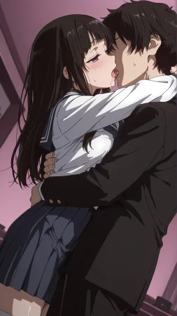 BBStaff 奉〇郎と恋仲になり学〇妊娠する千反田〇る Chitanda - Page 8