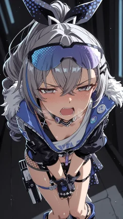 BBStaff 催〇アプリで種付けされる銀〇 Silver Wolf - Page 14