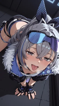 BBStaff 催〇アプリで種付けされる銀〇 Silver Wolf - Page 28