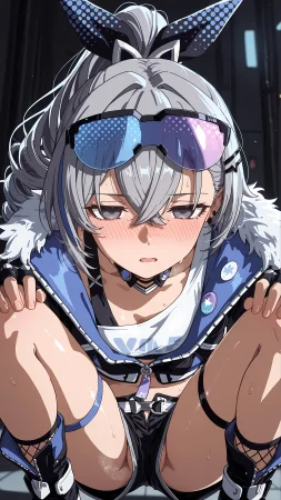 BBStaff 催〇アプリで種付けされる銀〇 Silver Wolf - Page 31