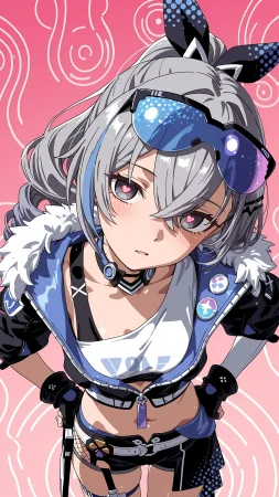 BBStaff 催〇アプリで種付けされる銀〇 Silver Wolf - Page 6