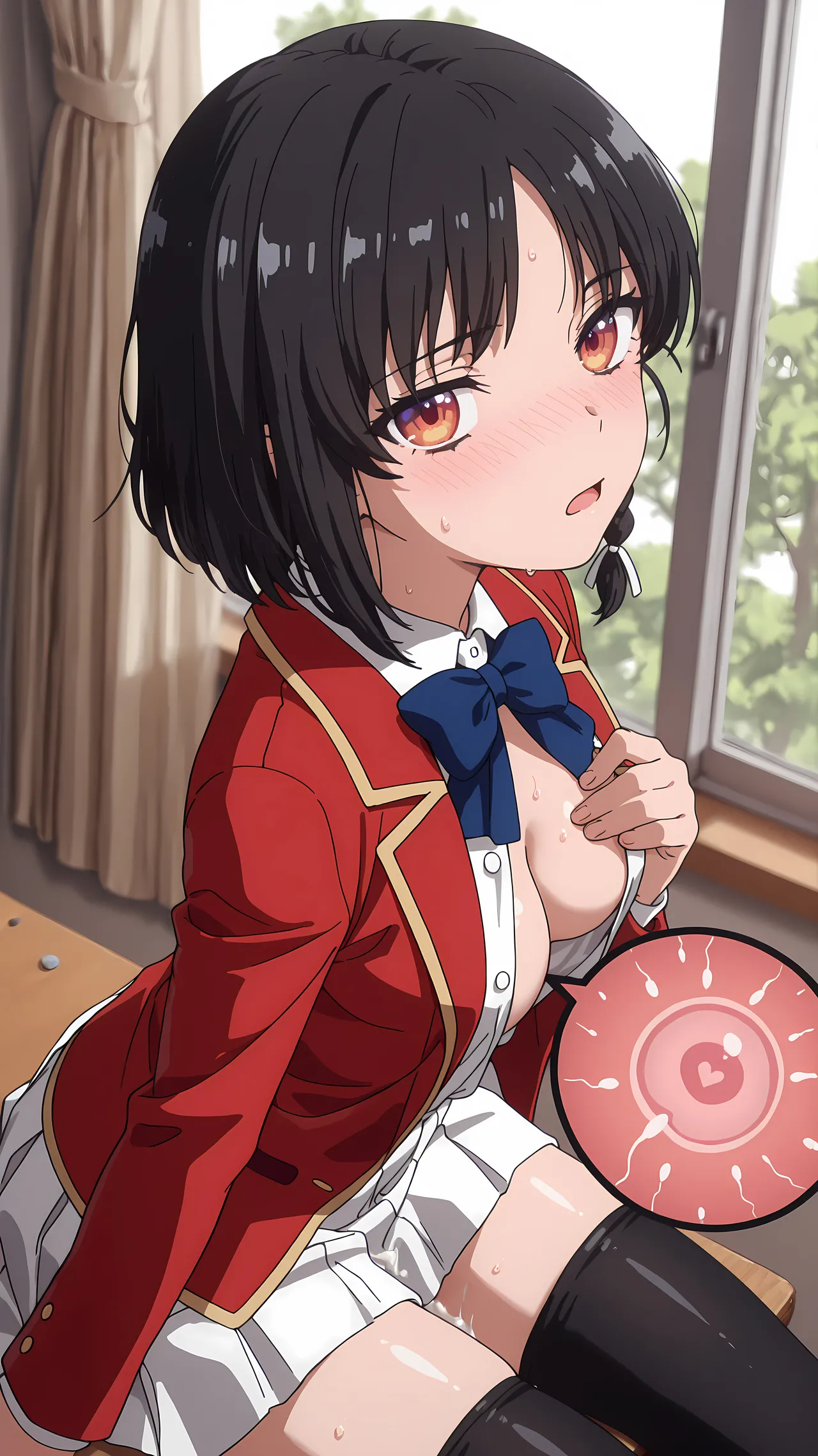 BBStaff 催〇アプリで種付けされる堀北〇音 Suzune Horikita - Image 140