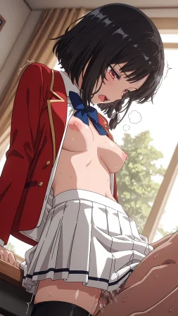 BBStaff 催〇アプリで種付けされる堀北〇音 Suzune Horikita - Page 131