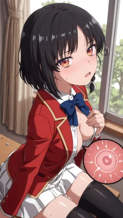 BBStaff 催〇アプリで種付けされる堀北〇音 Suzune Horikita - Page 140
