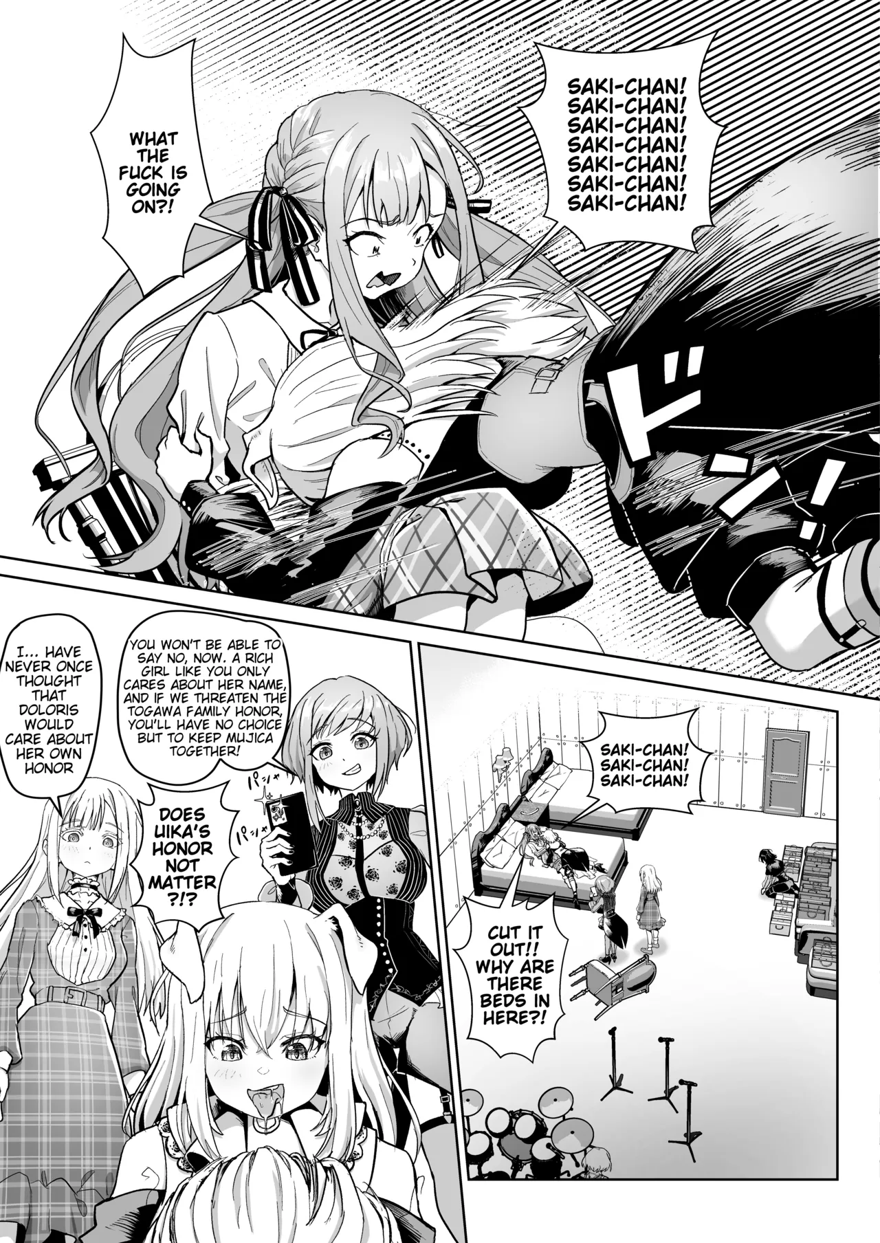 Beeeee Nest Apoidea Mortis no Member Nakayoshi Keikaku Plan H Hen BanG Dream Ave Mujica Digital English Tigoris Translates - Image 11