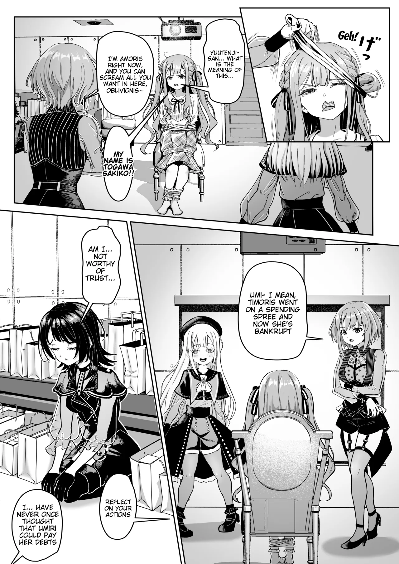 Beeeee Nest Apoidea Mortis no Member Nakayoshi Keikaku Plan H Hen BanG Dream Ave Mujica Digital English Tigoris Translates - Image 8