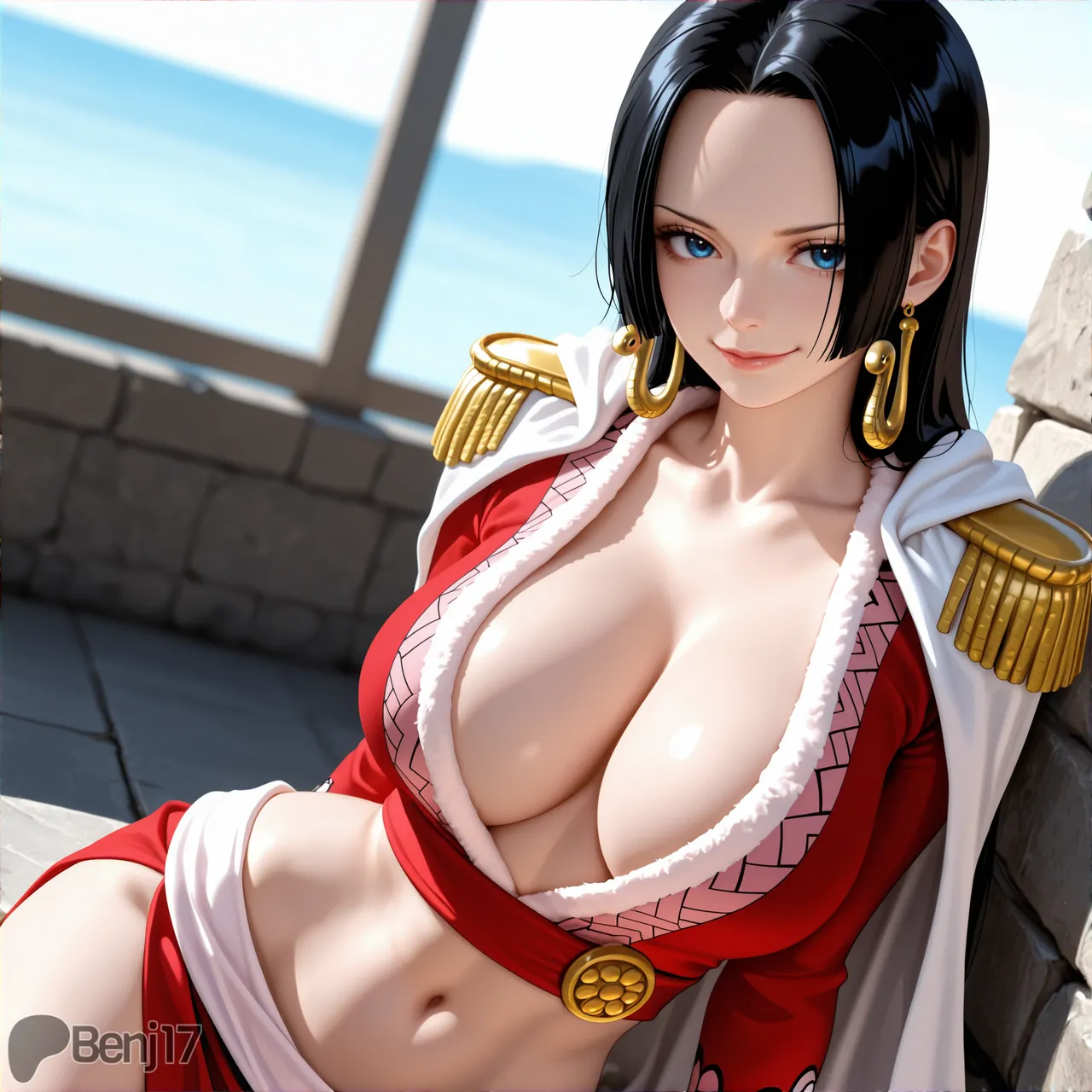 Benj17 Boa Hancock X Roronoa Zoro Sanji One Piece - Image 1