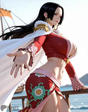 Benj17 Boa Hancock X Roronoa Zoro Sanji One Piece - Page 3