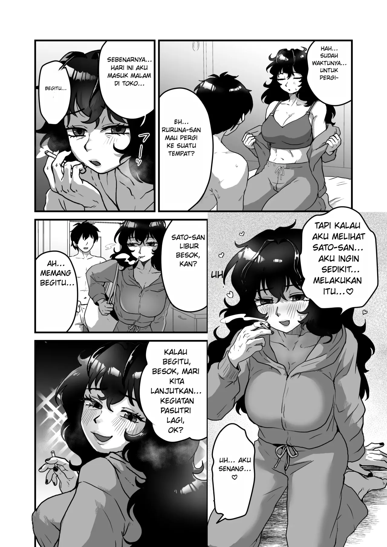 Bermain Malam Pertama Suami Istri Bersama Waria Paruh Baya - Image 17