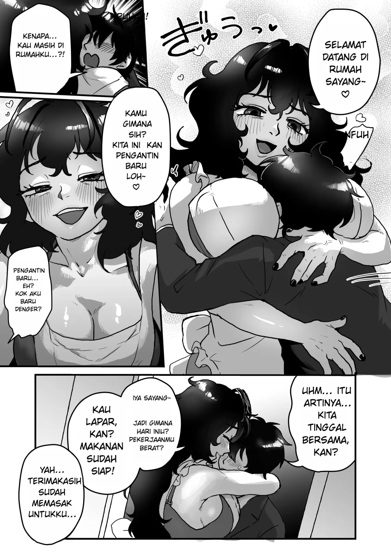 Bermain Malam Pertama Suami Istri Bersama Waria Paruh Baya - Image 9