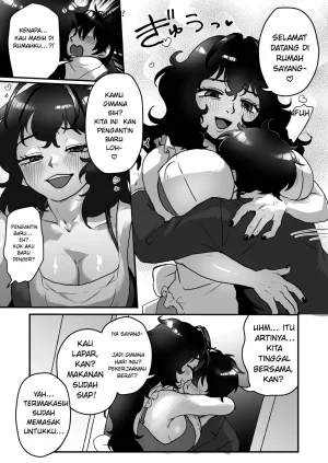 Bermain Malam Pertama Suami Istri Bersama Waria Paruh Baya - Page 9