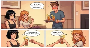 Bestfriend femdom P1 - Page 12