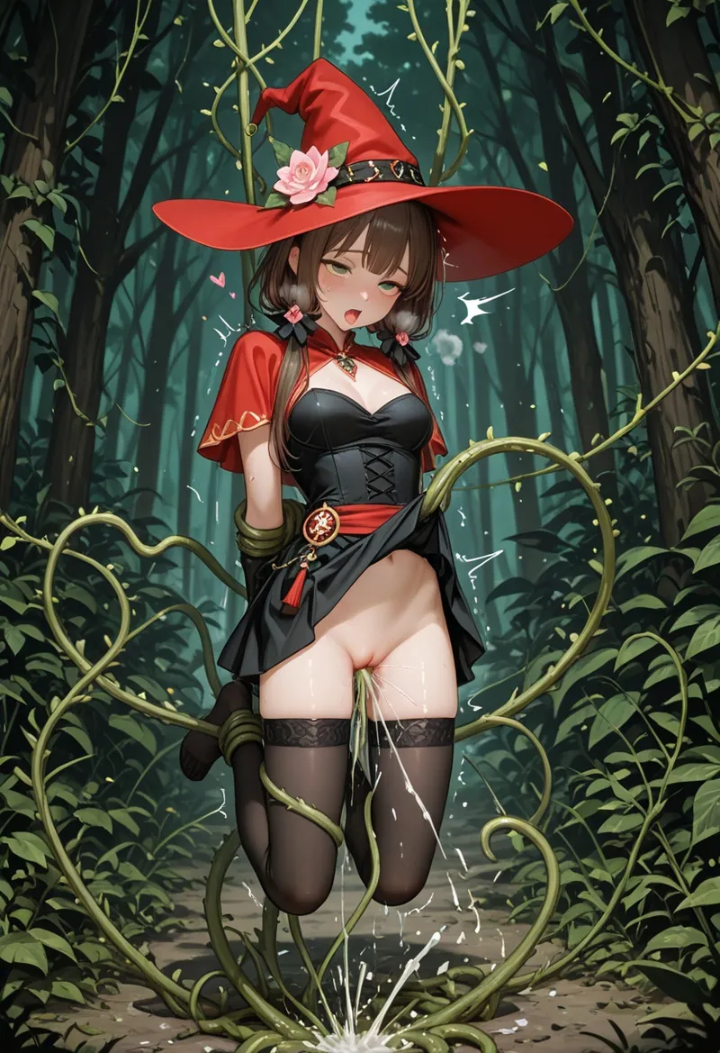 BIGDIRPatreon Liz - Love magic apprentice -Chapter 2 - Magical Forest - Tentacles of the deep woods - Image 100