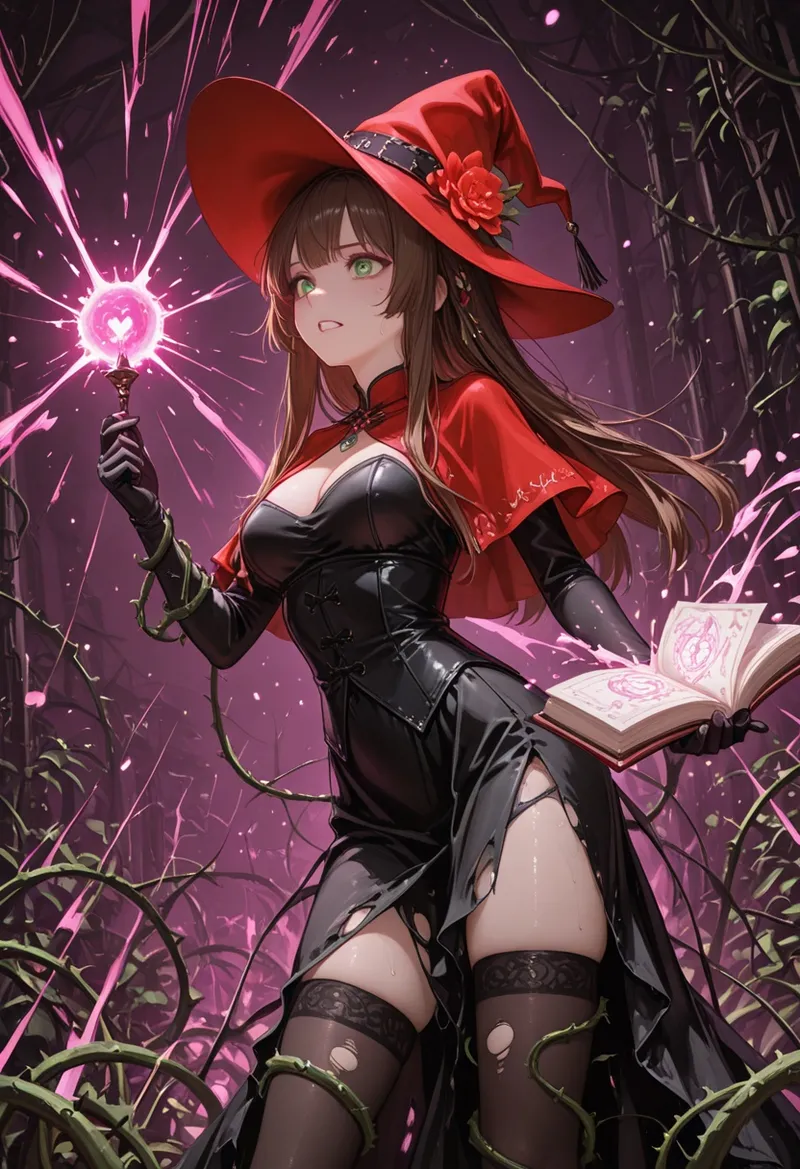 BIGDIRPatreon Liz - Love magic apprentice -Chapter 2 - Magical Forest - Tentacles of the deep woods - Image 112