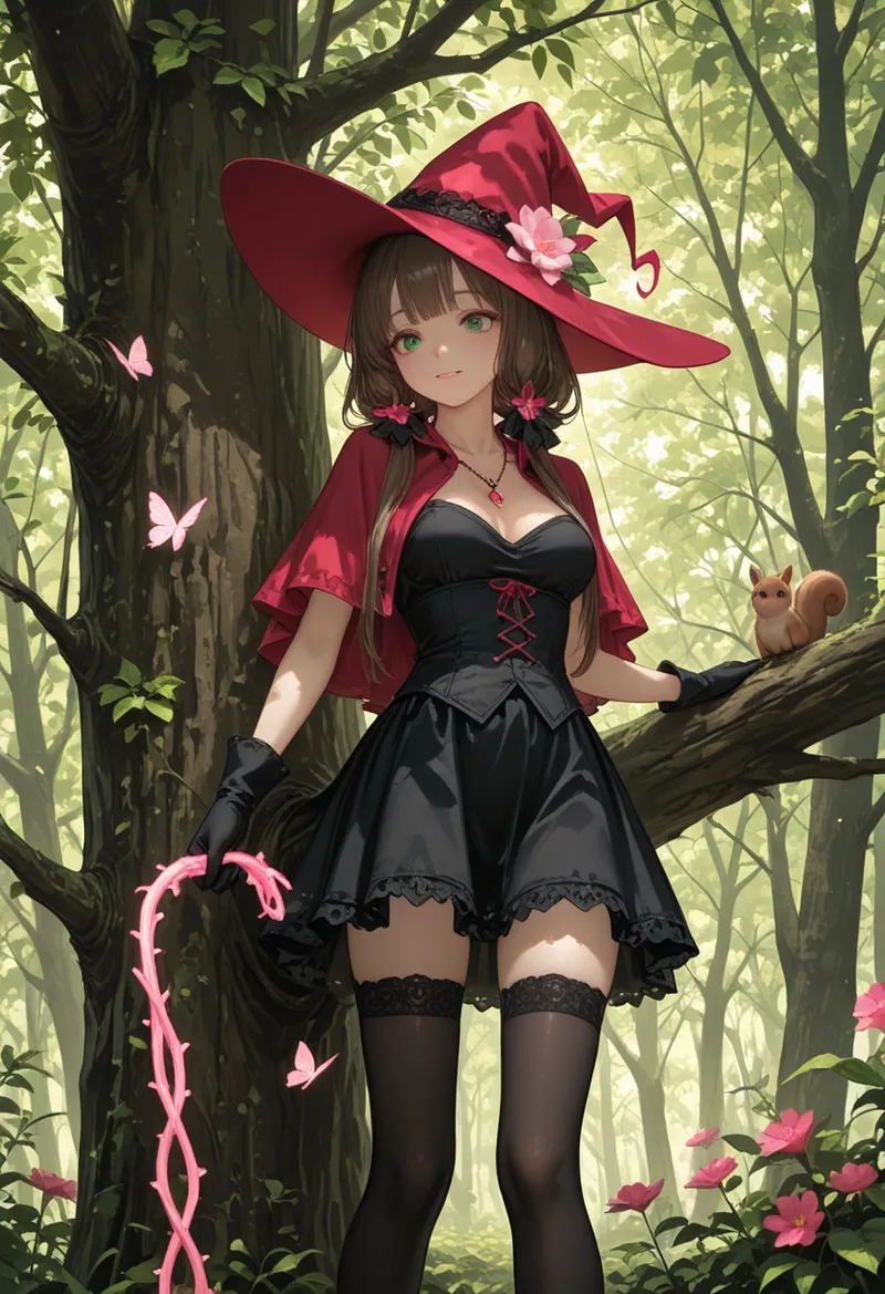 BIGDIRPatreon Liz - Love magic apprentice -Chapter 2 - Magical Forest - Tentacles of the deep woods - Image 118
