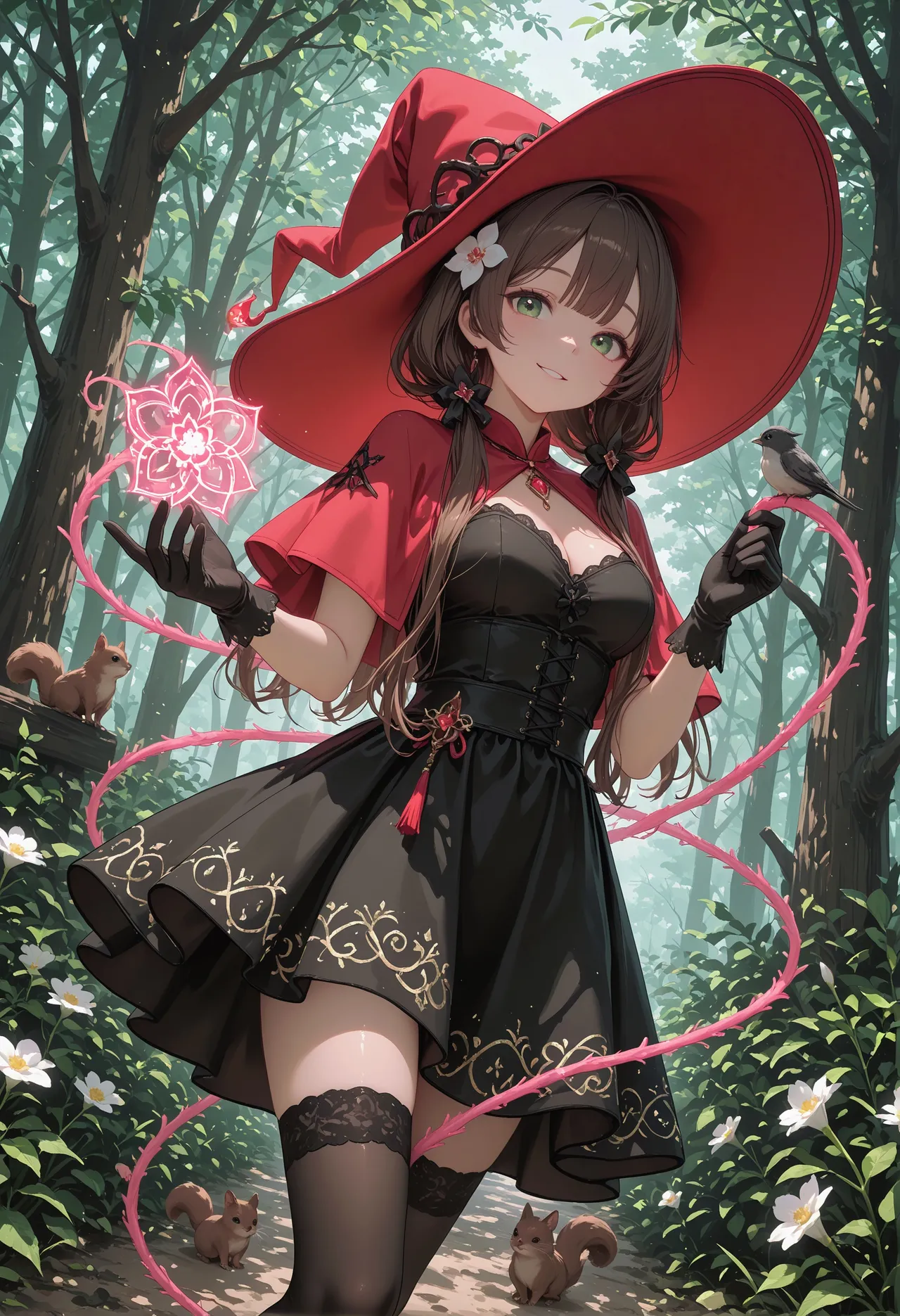BIGDIRPatreon Liz - Love magic apprentice -Chapter 2 - Magical Forest - Tentacles of the deep woods - Image 120
