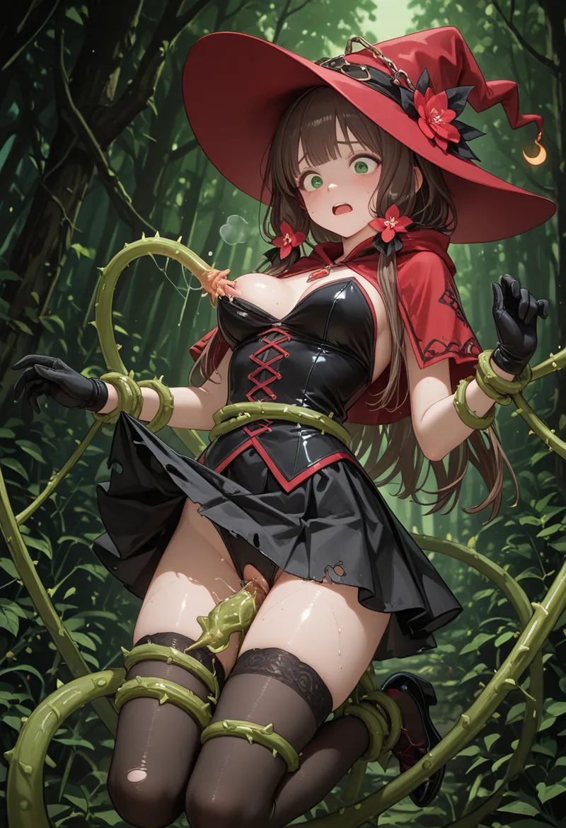BIGDIRPatreon Liz - Love magic apprentice -Chapter 2 - Magical Forest - Tentacles of the deep woods - Image 15