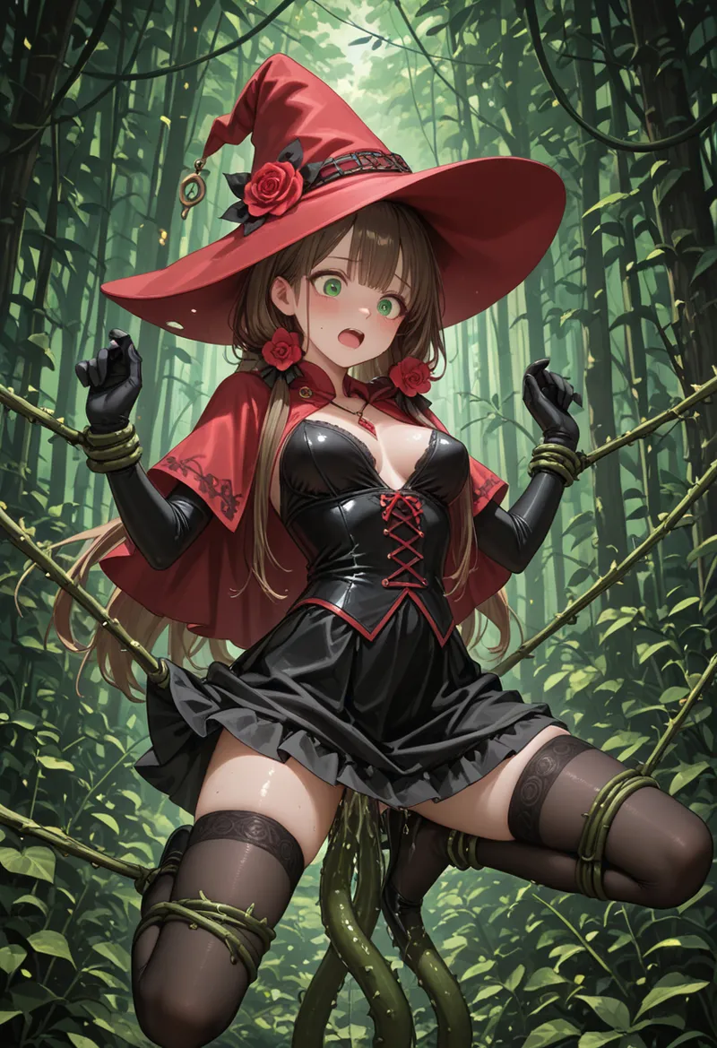 BIGDIRPatreon Liz - Love magic apprentice -Chapter 2 - Magical Forest - Tentacles of the deep woods - Image 16