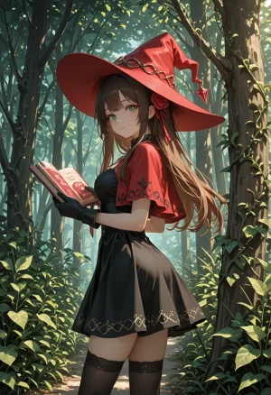 BIGDIRPatreon Liz - Love magic apprentice -Chapter 2 - Magical Forest - Tentacles of the deep woods - Page 4