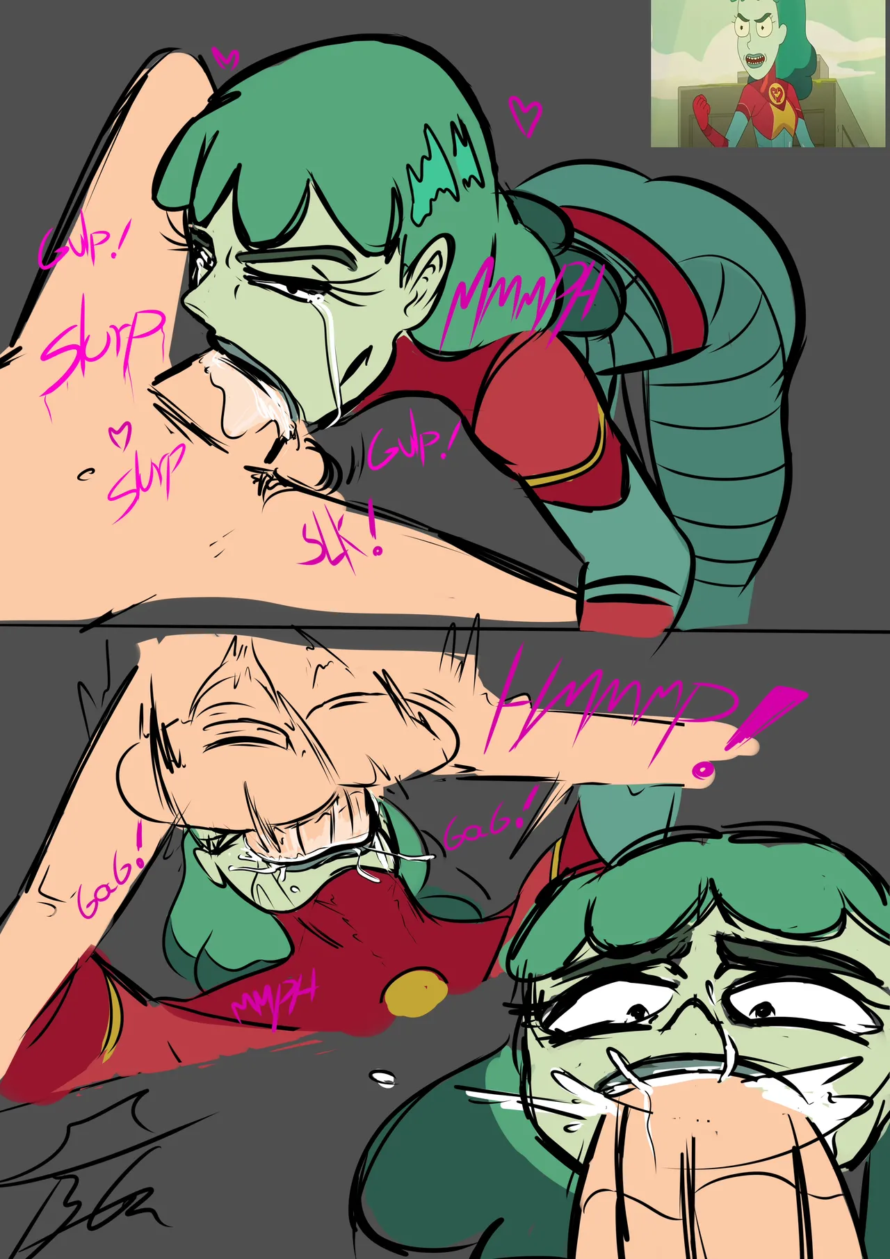 BigGum Planetina x Morty Rick and Morty Unfinished - Image 8