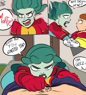 BigGum Planetina x Morty Rick and Morty Unfinished - Page 5