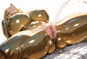 BigMelons オリヴィア陽向 金ボディースーツ - Page 57