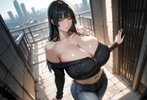 BigMelons 影山魅月 ジッパーニット - Page 4