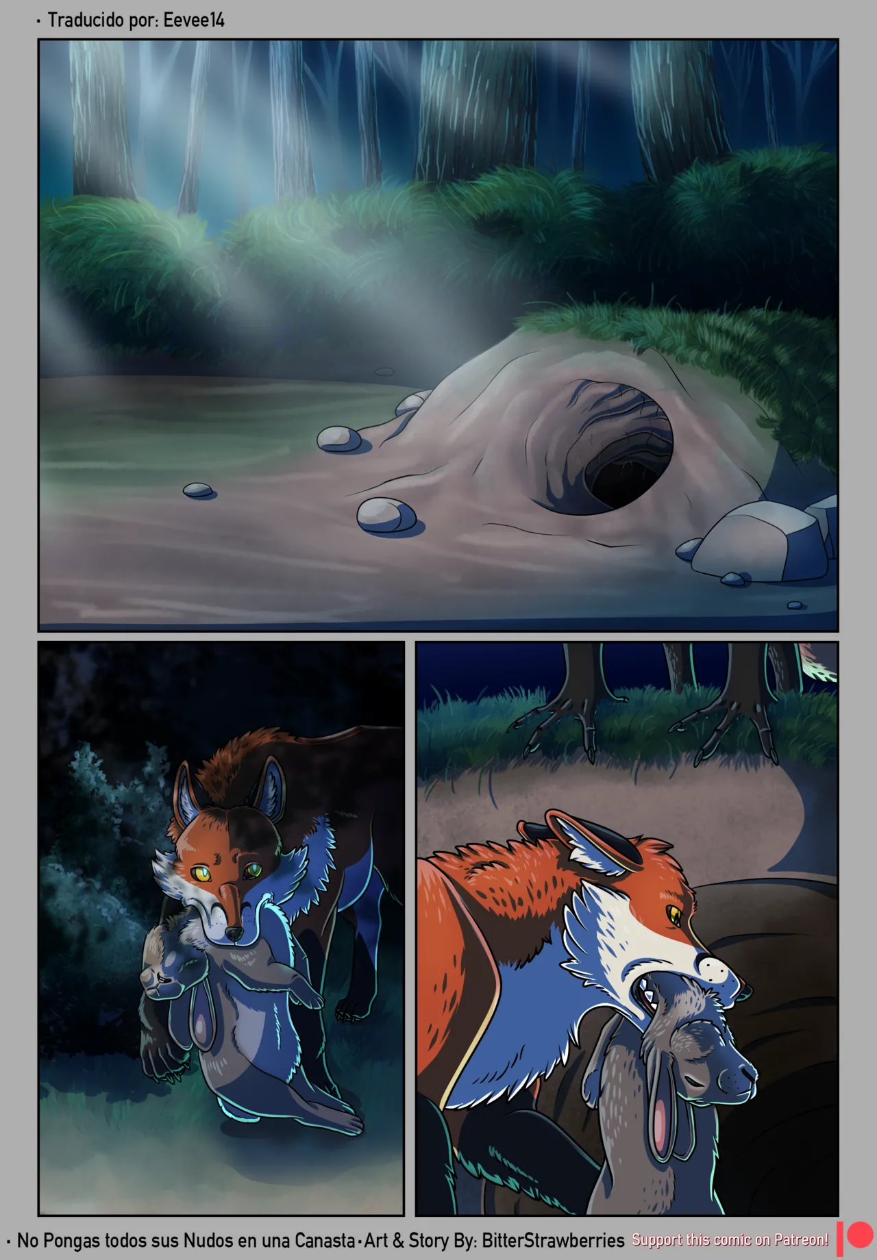 BitterStrawberries No Pongan Todos sus Nuds en una Canasta Español - Image 2