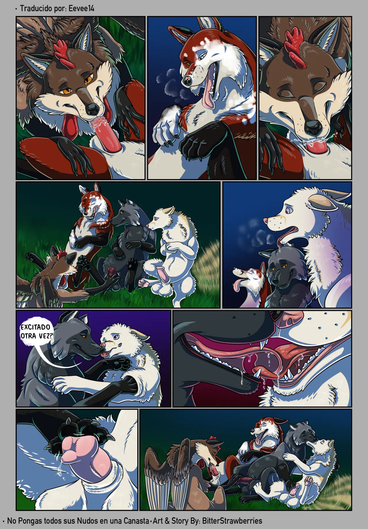 BitterStrawberries No Pongan Todos sus Nuds en una Canasta Español - Image 21