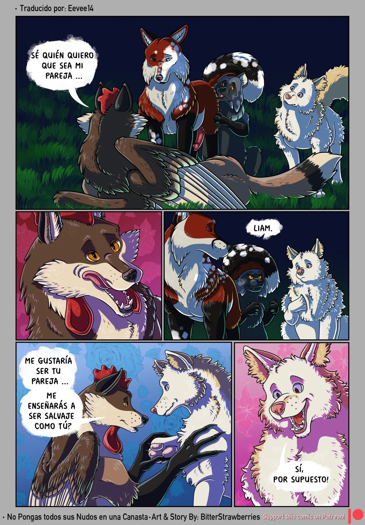 BitterStrawberries No Pongan Todos sus Nuds en una Canasta Español - Image 28
