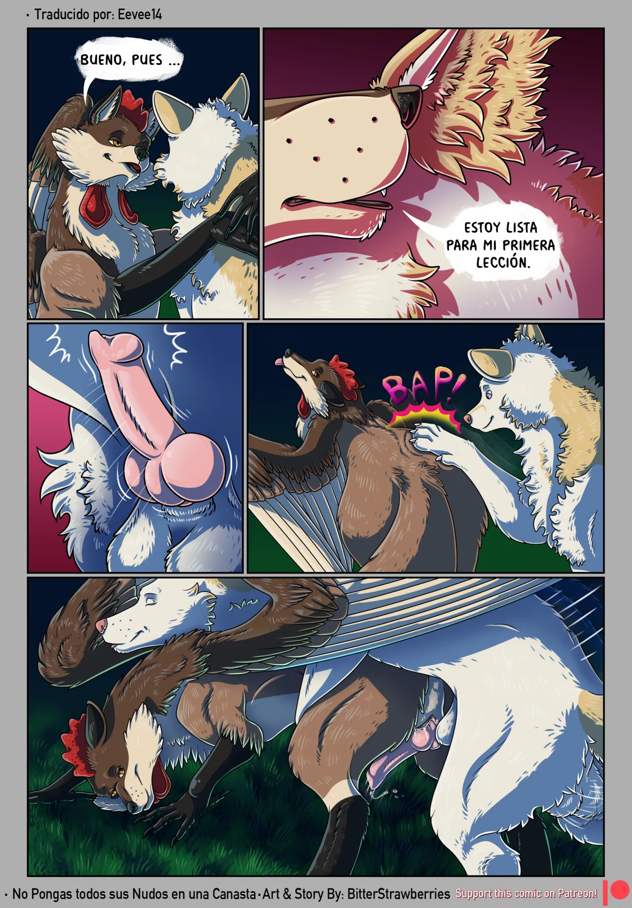 BitterStrawberries No Pongan Todos sus Nuds en una Canasta Español - Image 29