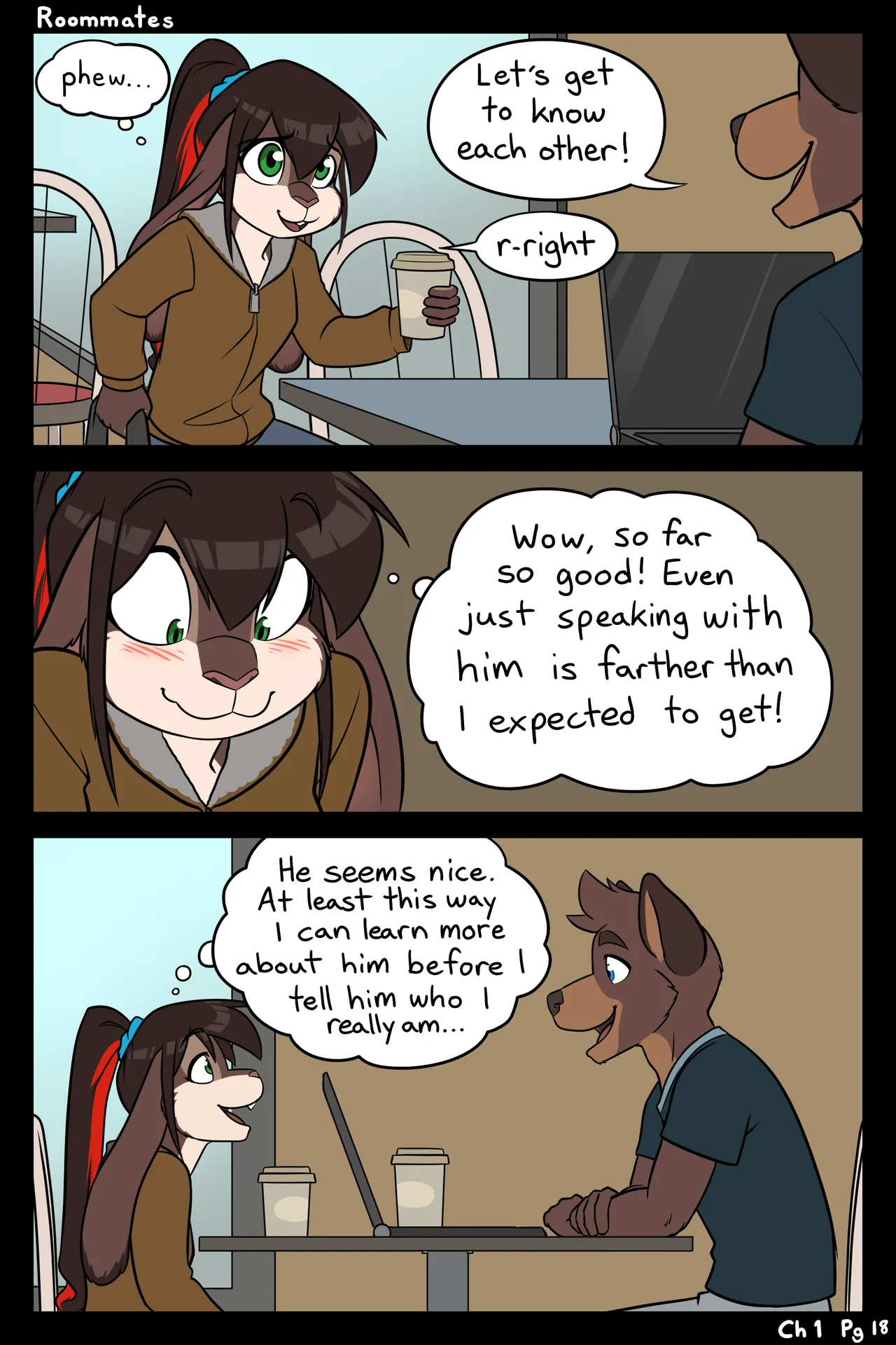 Black-Kitten RoomMates Chapter 1 Ongoing - Image 18
