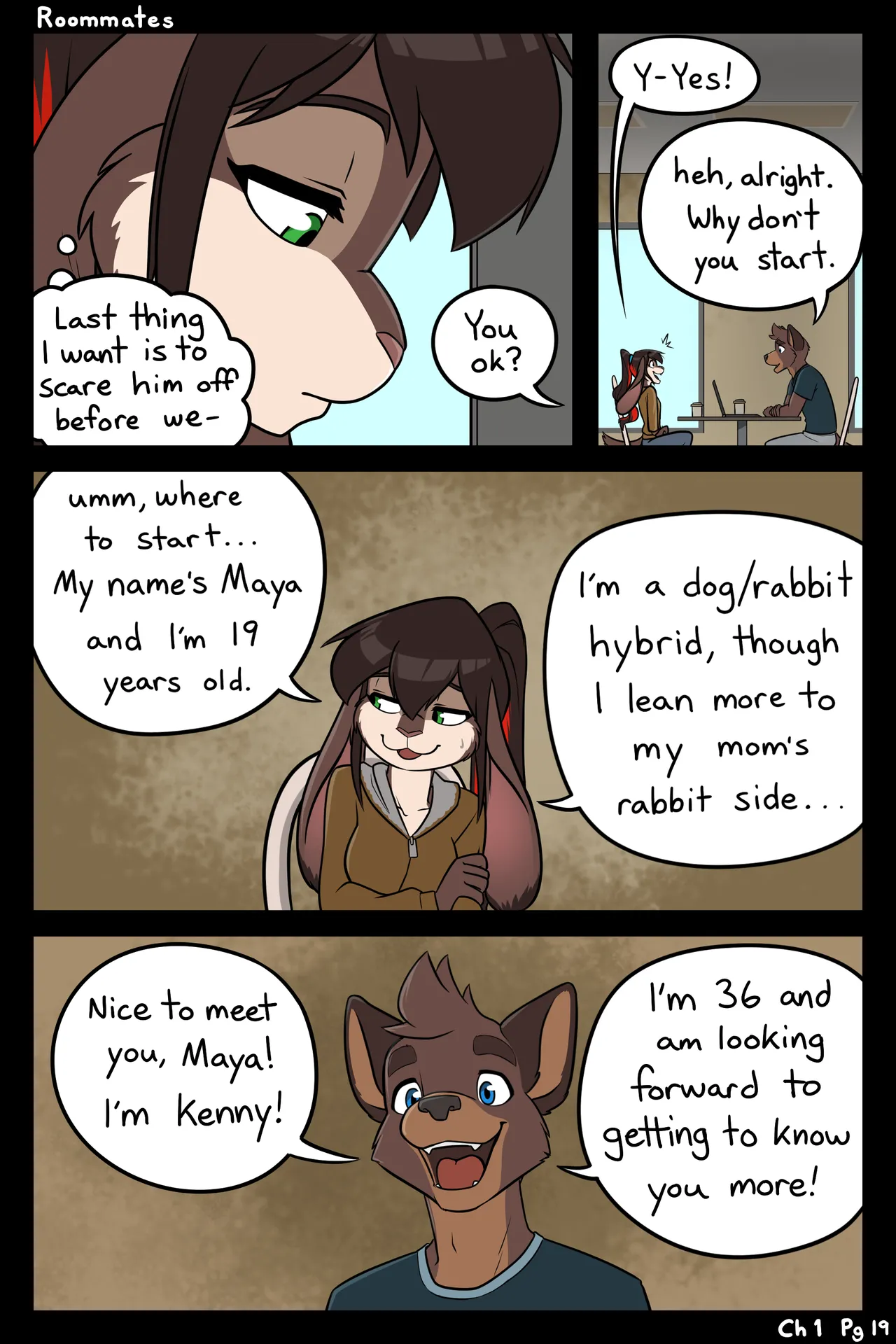 Black-Kitten RoomMates Chapter 1 Ongoing - Image 19