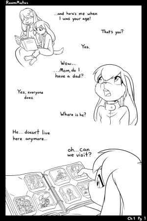 Black-Kitten RoomMates Chapter 1 Ongoing Thumbnail