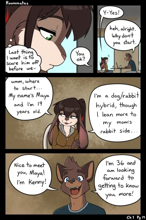 Black-Kitten RoomMates Chapter 1 Ongoing - Page 19