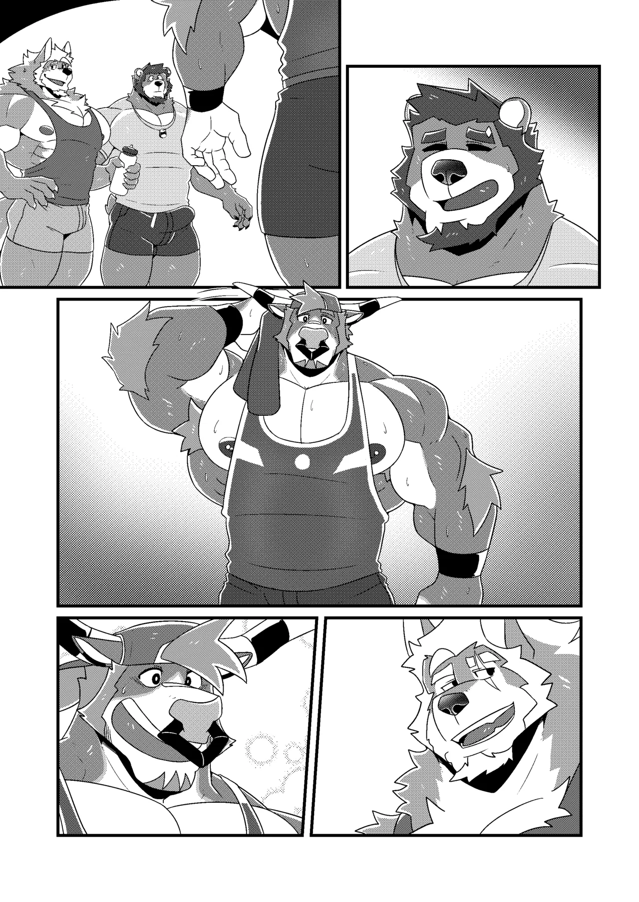 BlackClownBlack-kun GYM GRIND EnglishJapaneseChineseNotext - Image 116