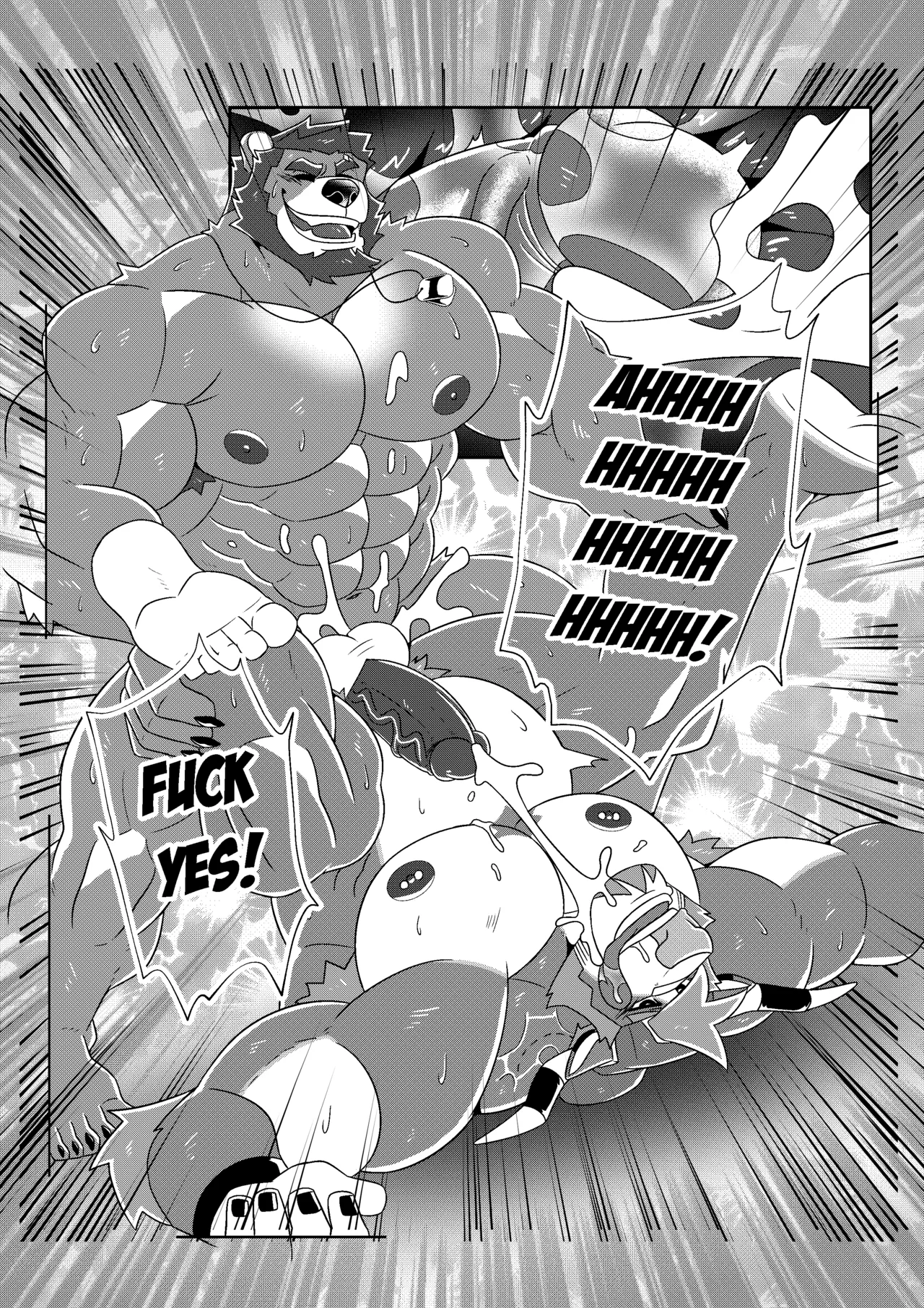 BlackClownBlack-kun GYM GRIND EnglishJapaneseChineseNotext - Image 32