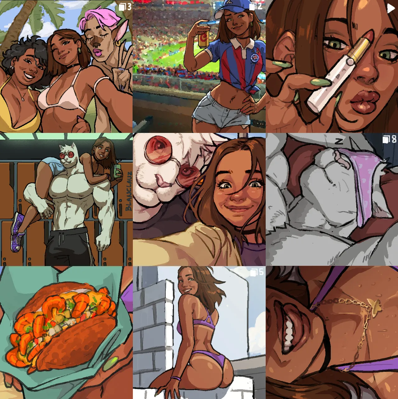 BlancLauz OC gallery - BlancGunaNinaÁgda - Image 314